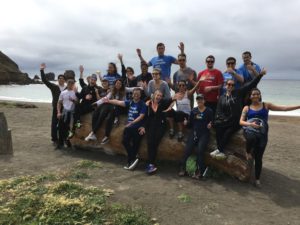 team indeed beach cleanup group