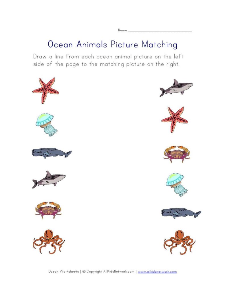 Activities and Worksheets for Preschoolers - Pacific Beach Coalition