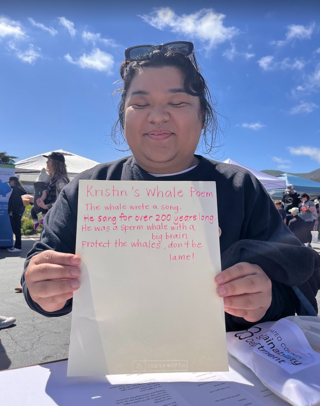 Earth Day 2024 wf poem3 Pacific Beach Coalition