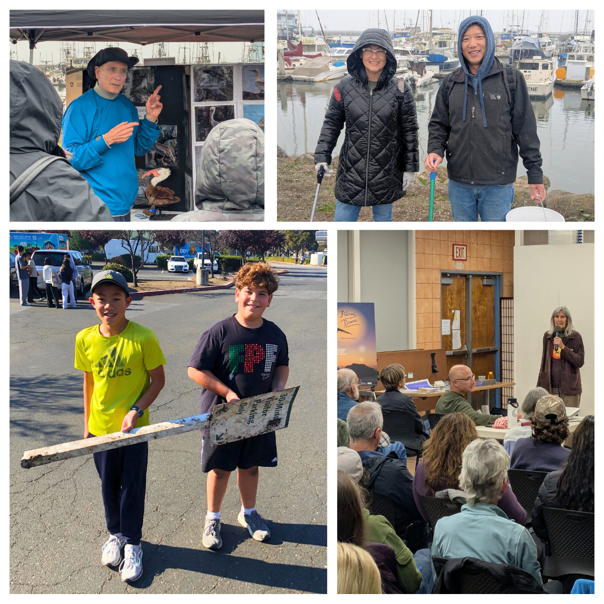 Volunteers and guests at PBC events in October 2025