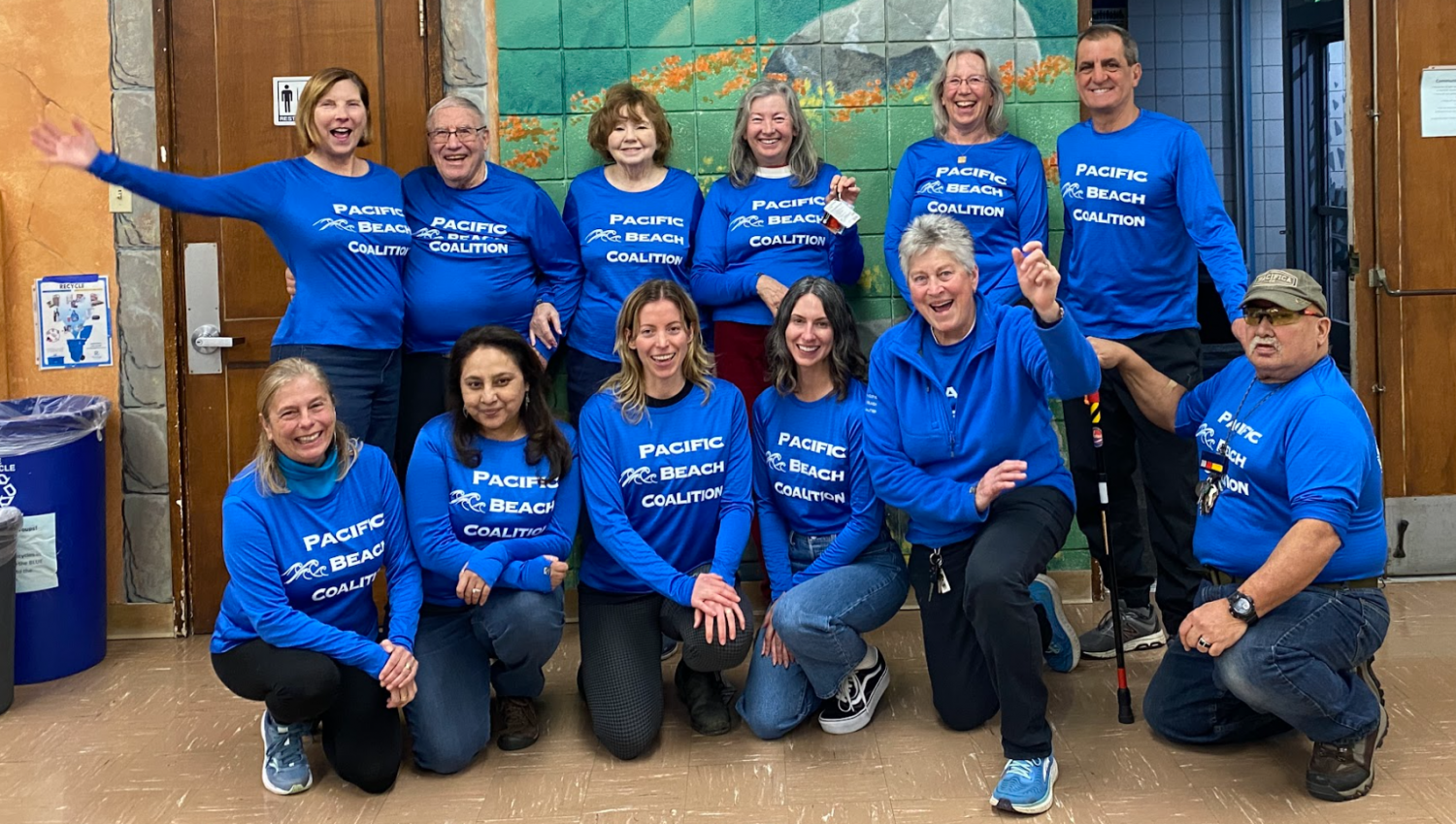 Pacific Beach Coalition members at a general meeting